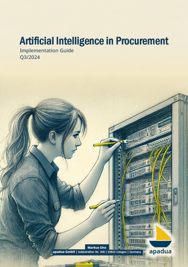 Implementing AI in Procurement cover