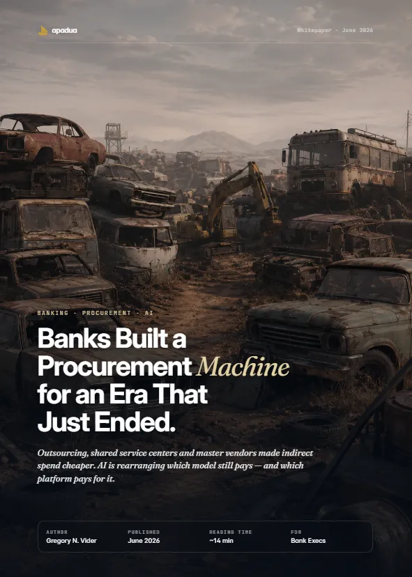 Banks Built a Procurement Machine cover